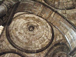 Neo-Byzantine vaults in portal of the Basilique du Sacré-Cœur, Paris, France