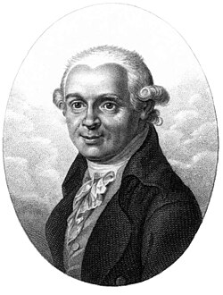 Abraham Gottlob Werner (1749–1817), the founder of neptunism