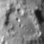 An animated image of the Moon's surface showing the effects of Earth's atmosphere on the view