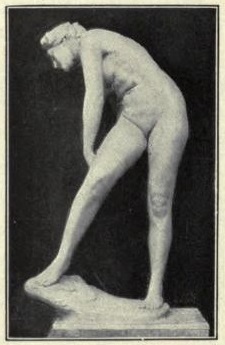Diana Wounded, bronze statue by Sir Edgar Bertram Mackennal, housed in Tate Gallery of London