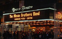 The band's 2009 residency at New York's Beacon Theatre was considered a career highlight.[84]