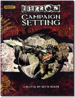 Eberron Campaign Setting book cover