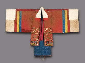 Korean bride's robe