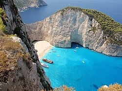 Navagio (shipwreck) bay, Zakynthos island