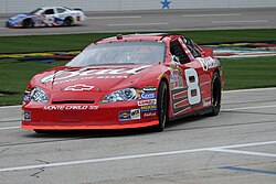 Dale Earnhardt Jr.'s No. 8 Budweiser-sponsored car in 2007