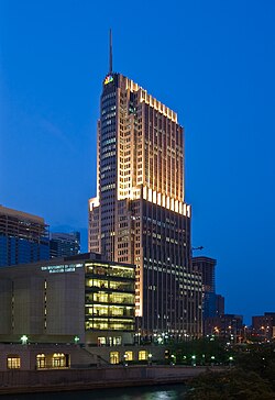 NBC Tower in Chicago, where the company's Midwest operations, along with WMAQ-TV are based out of