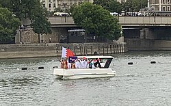 Bahrain at the Parade of Nations.