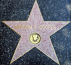 Star on Hollywood Walk of Fame, at 6525 Hollywood Blvd., with first name misspelled