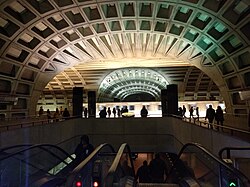 Washington Metro, the second-busiest rapid rail system in the U.S. based on average weekday ridership, is known for its iconic vaulted ceilings