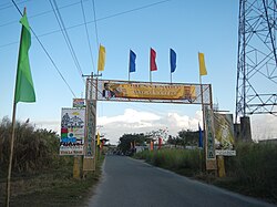 Welcome arch