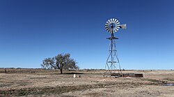 Curry County, eastern New Mexico, on the North American Great Plains