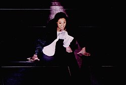 Clio-Danae Othoneou as Medea in a 2005 production in Epidaurus