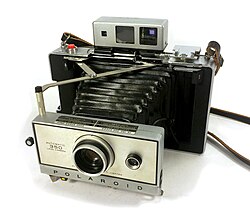 Polaroid Automatic 350, made from 1969 to 1971