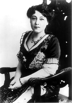 French pioneer film director Alice Guy was the first woman to direct a film.