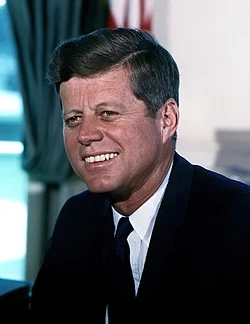 John F. Kennedy was a Massachusetts native, and 35th President of the United States from 1961 to 1963.