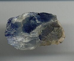 Corundum from Brazil, size about 2 cm × 3 cm (0.8 in × 1 in)