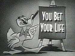 Title card from Groucho Marx era (seen on The Best of Groucho reruns)[3]