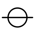 Symbol used in drawings