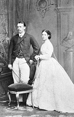 Princess Dagmar and her second fiancé, Tsarevich Alexander