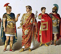 Romans in historical epics are often portrayed with posh British accents despite having no connection to modern English people.