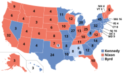 1960 presidential election results
