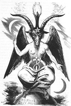 Image of a 19th-century Sabbatic Goat