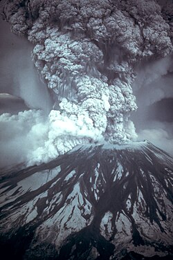 Mount St. Helens erupted explosively on May 18, 1980, at 8:32 a.m. PDT