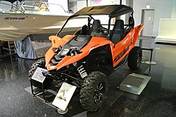 A Yamaha YXZ1000R side-by-side