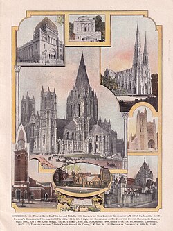 Cathedral of St. John the Divine in 1910