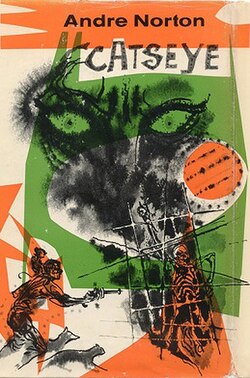 Cover of the first edition, published by Harcourt Brace. Art by Richard M. Powers.