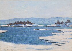 Fjord à Christiania, by Claude Monet (1895)