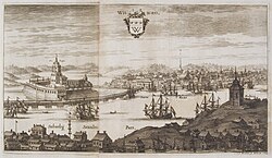 Chalcography of the city of Vyborg at the turn of the 17th and 18th centuries. The year 1709 carved on the printing plate.