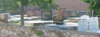 Jewish cemetery in Saint Helier.