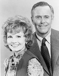 Janet Blair and Fonda in The Smith Family, 1971