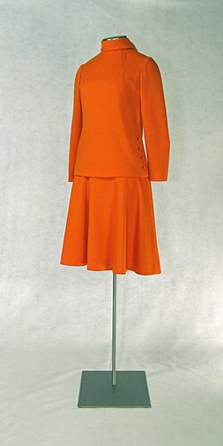 The Frankie Welch-designed dress that Ford wore to her husband's swearing-in as vice president