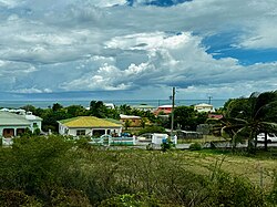 Typical Antiguan homes in Saint Mary