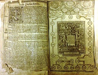 John Speed's Genealogies recorded in the Sacred Scriptures (1611), bound into first King James Bible in quarto size (1612)