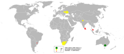 Rutile output in 2005