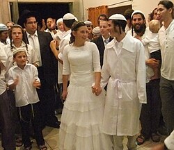 Jewish wedding