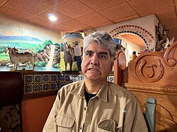Sherman Alexie, taken by Parker Alexie