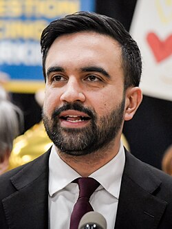 Zohran Mamdani, elected in 2025