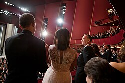 Hanks with President Barack Obama and First Lady Michelle Obama at the Kennedy Center Honors