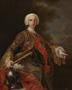 Charles VII of Naples, the academy's founder