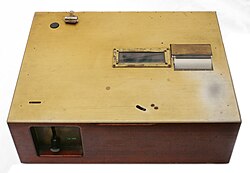Skinner's teaching machine, a mechanical invention to automate the task of programmed instruction