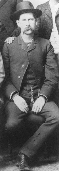Wyatt Earp 19 months after the famous gunfight, during the bloodless Dodge City War