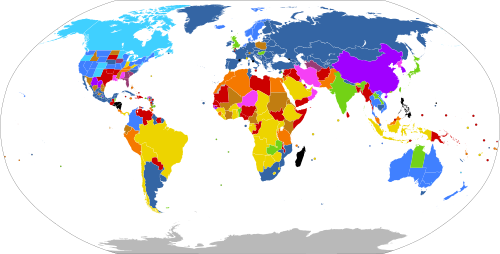 Legality of abortion by country or territory Legal on request: No gestational limit Gestational limit after the first 17 weeks Gestational limit in the first 17 weeks Unclear gestational limit Legally restricted to cases of: Risk to woman's life, to her health*, rape*, fetal impairment*, or socioeconomic factors Risk to woman's life, to her health*, rape, or fetal impairment Risk to woman's life, to her health*, or fetal impairment Risk to woman's life*, to her health*, or rape Risk to woman's life or to her health Risk to woman's life Illegal with no exceptions No information * Does not apply to some countries or territories in that category Note: In some countries or territories, abortion laws are modified by other laws, regulations, legal principles or judicial decisions. This map shows their combined effect as implemented by the authorities.