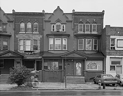 The John Coltrane House, located at 1511 North 33rd Street, Philadelphia, Pennsylvania