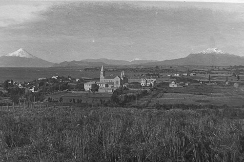 Panoramic of Puerto Varas in 1920