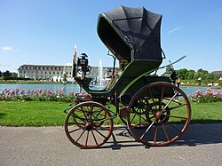 The Flocken Elektrowagen was the first four-wheeled electric car