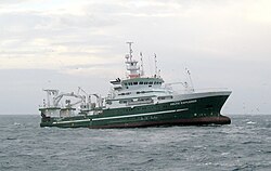 RV Celtic Explorer, a bottom trawler used for research
